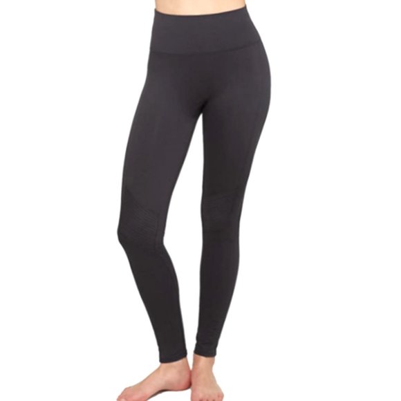 Spanx Assets Structured Moto Rocker Leggings - Picture 2 of 9